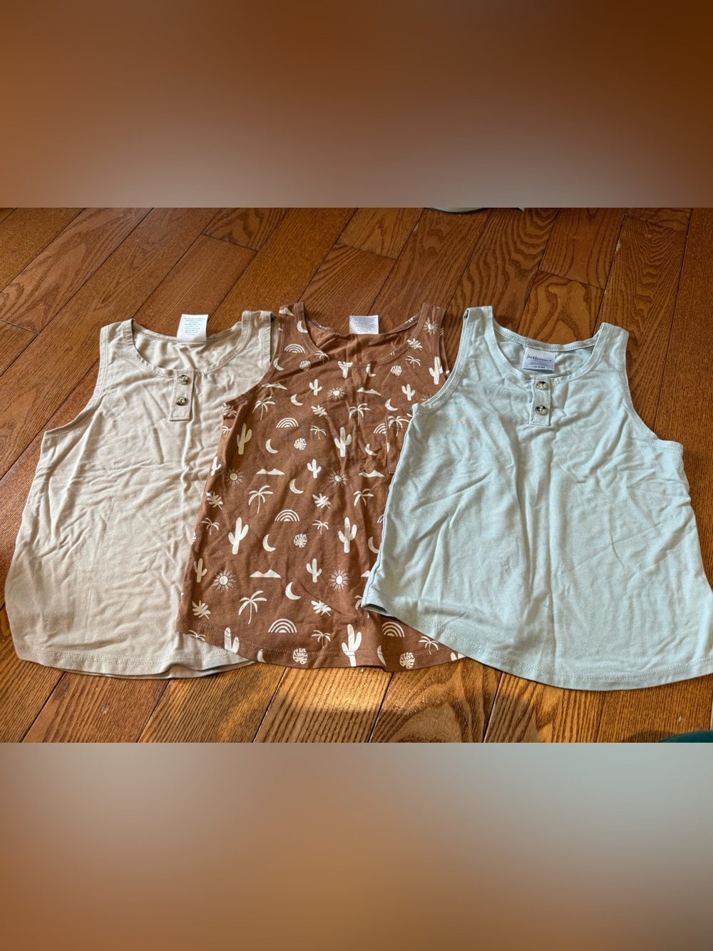 Jax and Lennon Size 18-24 months sleeveless tank tops